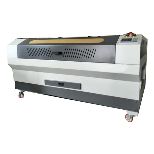 Single Phase Co2 Laser Cutting Machine - Metal Material, Air Cooling , Semi Automatic Operation