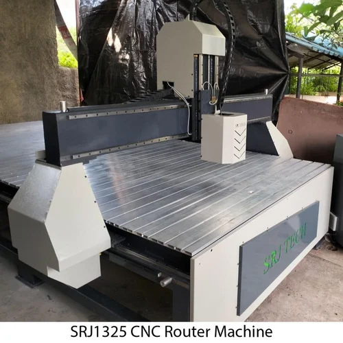Industrial Cnc Router Machine - Air Cooled, 1300 X 2500 Mm Working Area | Automatic Operation, 2d And 3d Capability, 3.5 Kw Spindle Power, Robust Stainless Steel Design