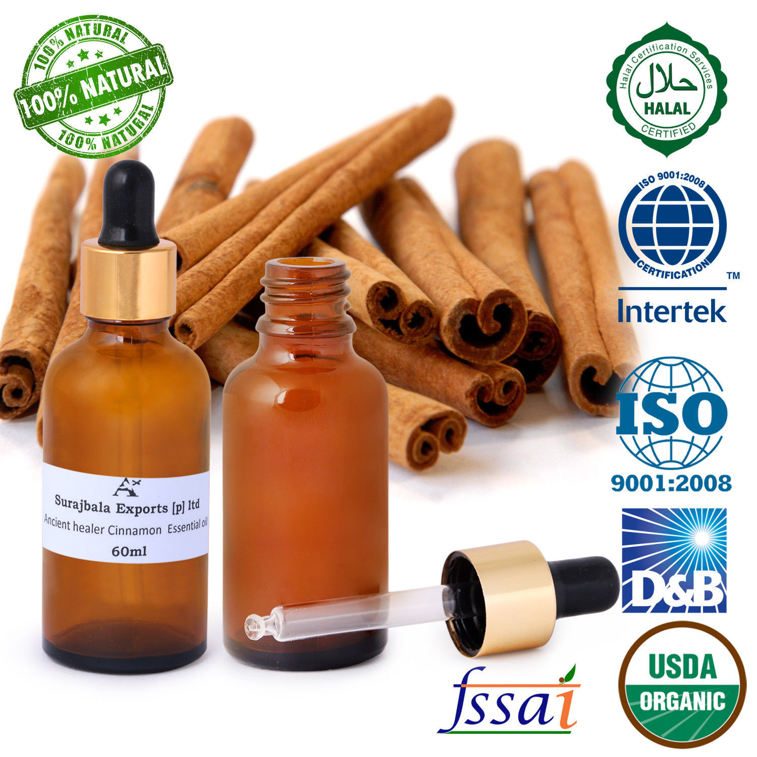 1000 Ml Cinnamon Essential Oil Age Group: All Age Group