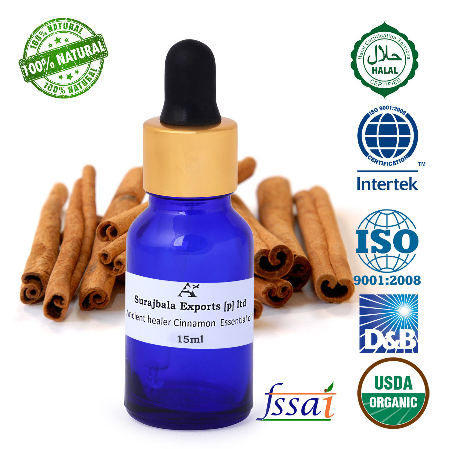 1000 Ml Cinnamon Essential Oil Age Group: All Age Group