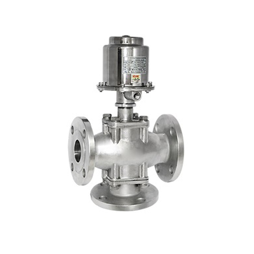 Silver Industrial Control Valve