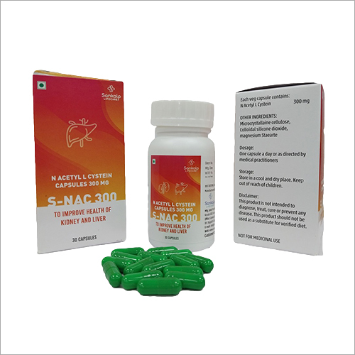 300 एस एनएसी खुराक प्रपत्र: कैप्सूल