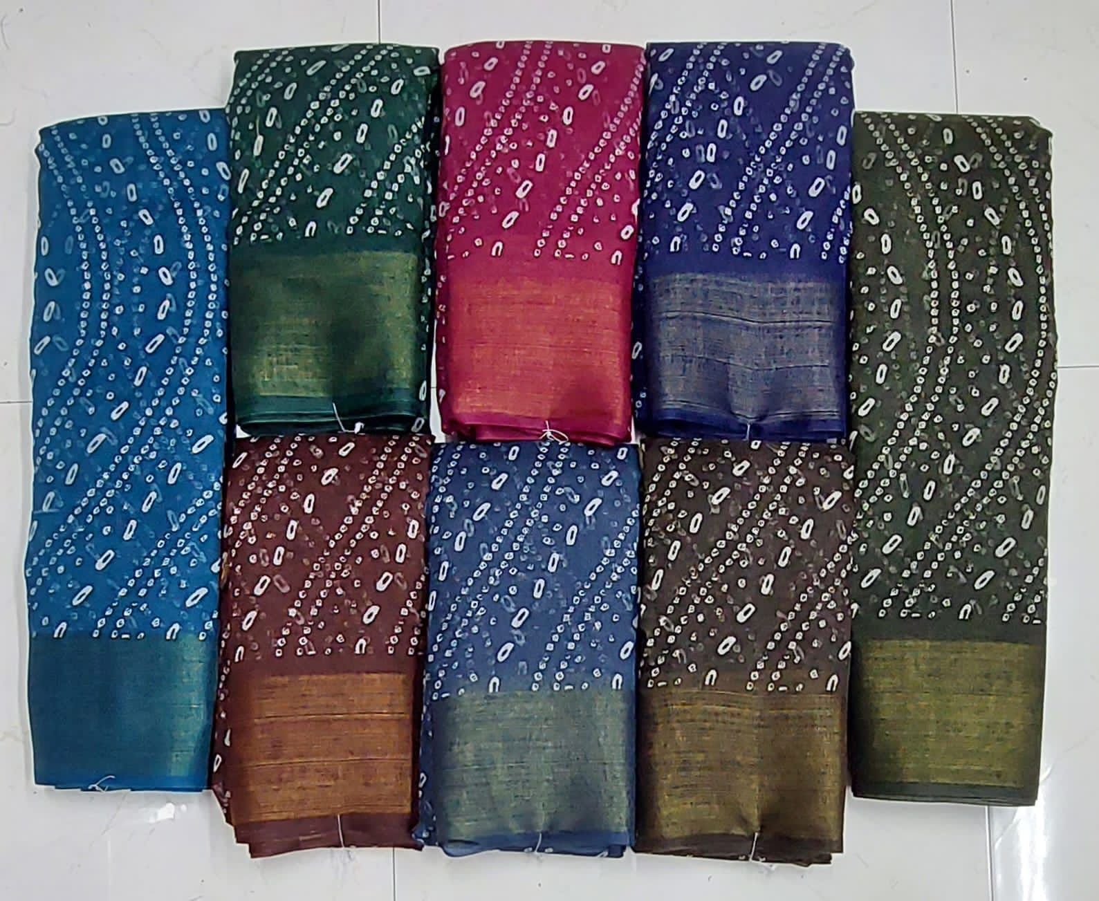 Cotton Printed Saree - Full Size, Includes Blouse Piece | Perfect For Traditional Indian Attire, Festive Wear, And Special Occasions