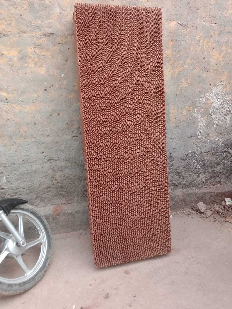 Brown And Green Brown Evaporative Cooling Pad Size 1800mmx600mmx200mm