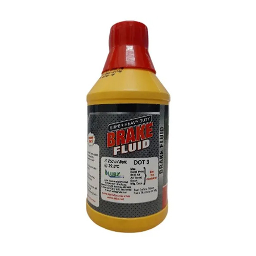 Super Heavy Duty Brake Fluid Oil - Silicone-based Formula Strong Odor Commercial Automotive Application