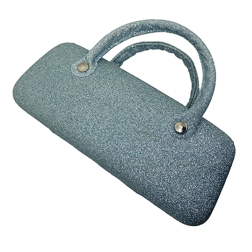 Teal Spec Purse - Nylon, Various Sizes, Silver | Customizable Design, Recyclable, Security Features For Safe Storage Of Spectacles