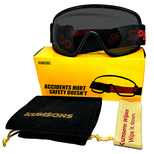 Black Safety Goggles - Gender: Unisex
