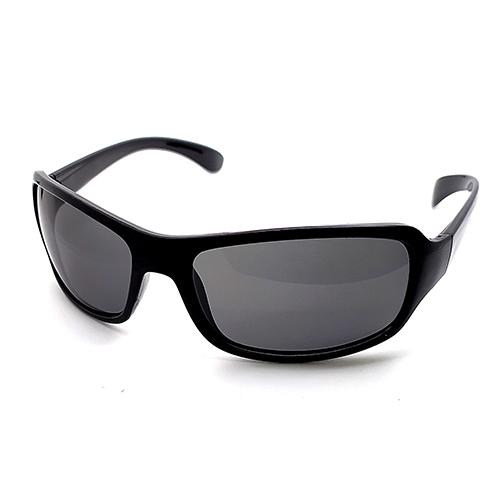 Black Night Rider Glasses - Frame Material: Pc