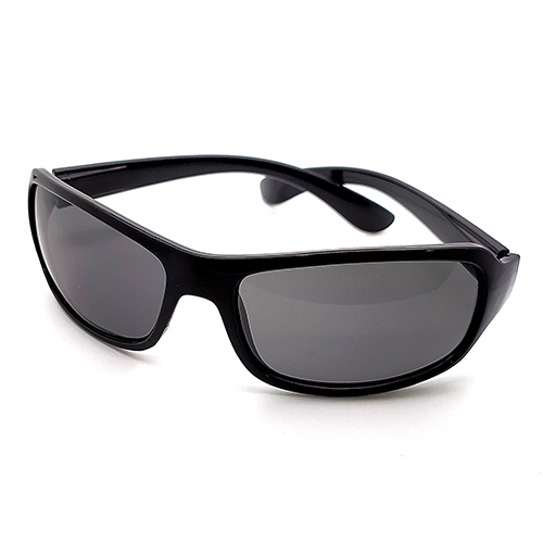 Black Night Rider Glasses - Frame Material: Pc