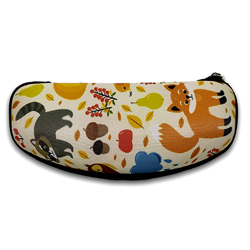 Jungle Printed Eyewear Cases And Covers - Color: Multicolor