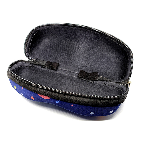 Space Blue Printed Eyewear Cases And Covers - Design: Standard
