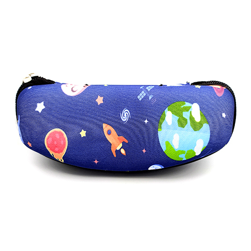 Space Blue Printed Eyewear Cases And Covers - Design: Standard