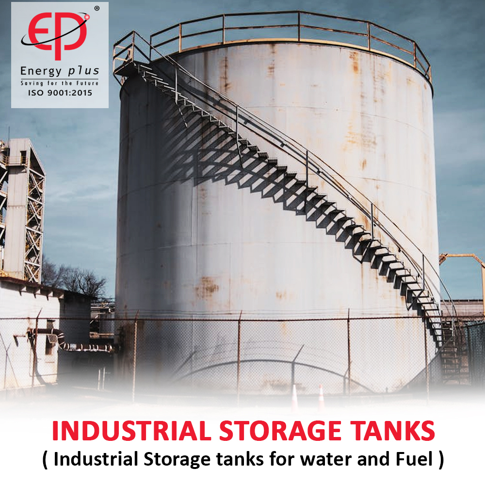 Grey Industrial Storage Tank