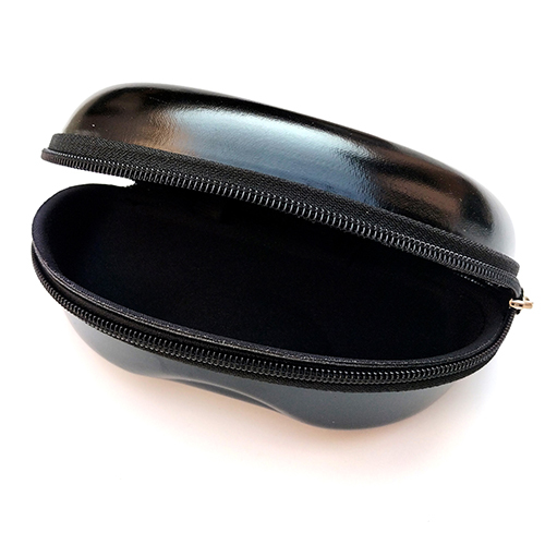 Big Moon Leatherette Eyewear Cases And Covers - Color: Black