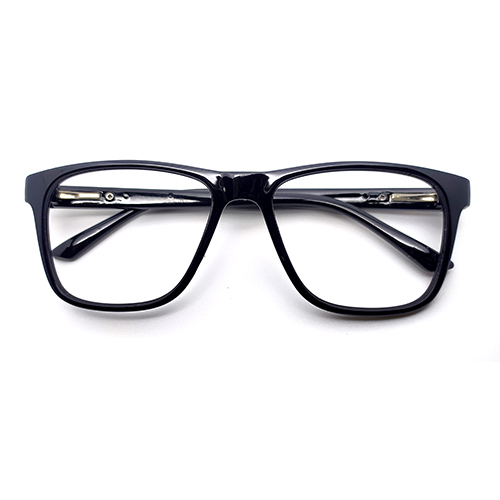 M-vision Black Anti Blue Ray Glasses - Polycarbonate Lenses, Black Frame, Transparent Lenses | Fashion Sunglasses For Men & Women