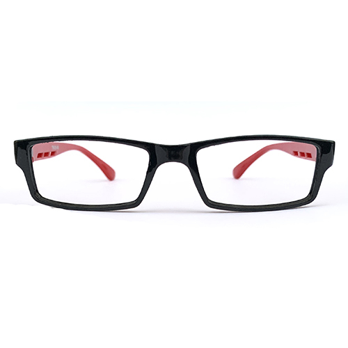 Kids T33 Red Anti Blue Ray Glasses - Frame Color: Black