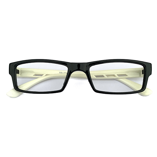 Kids T33 Off White Anti Blue Ray Glasses - Lenses Color: Transparent