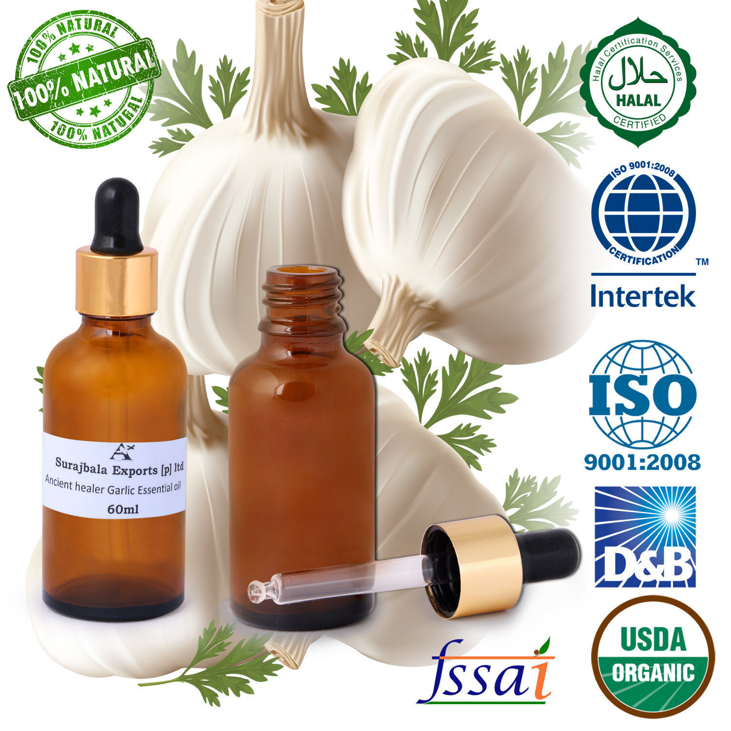 1000 Ml Garlic Essential Oil Age Group: All Age Group