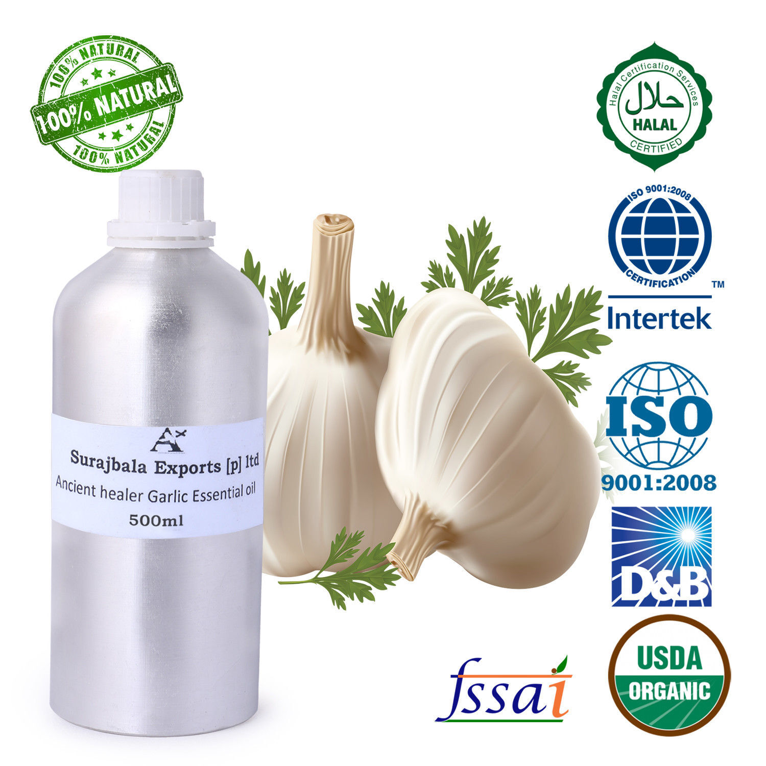 1000 Ml Garlic Essential Oil Age Group: All Age Group