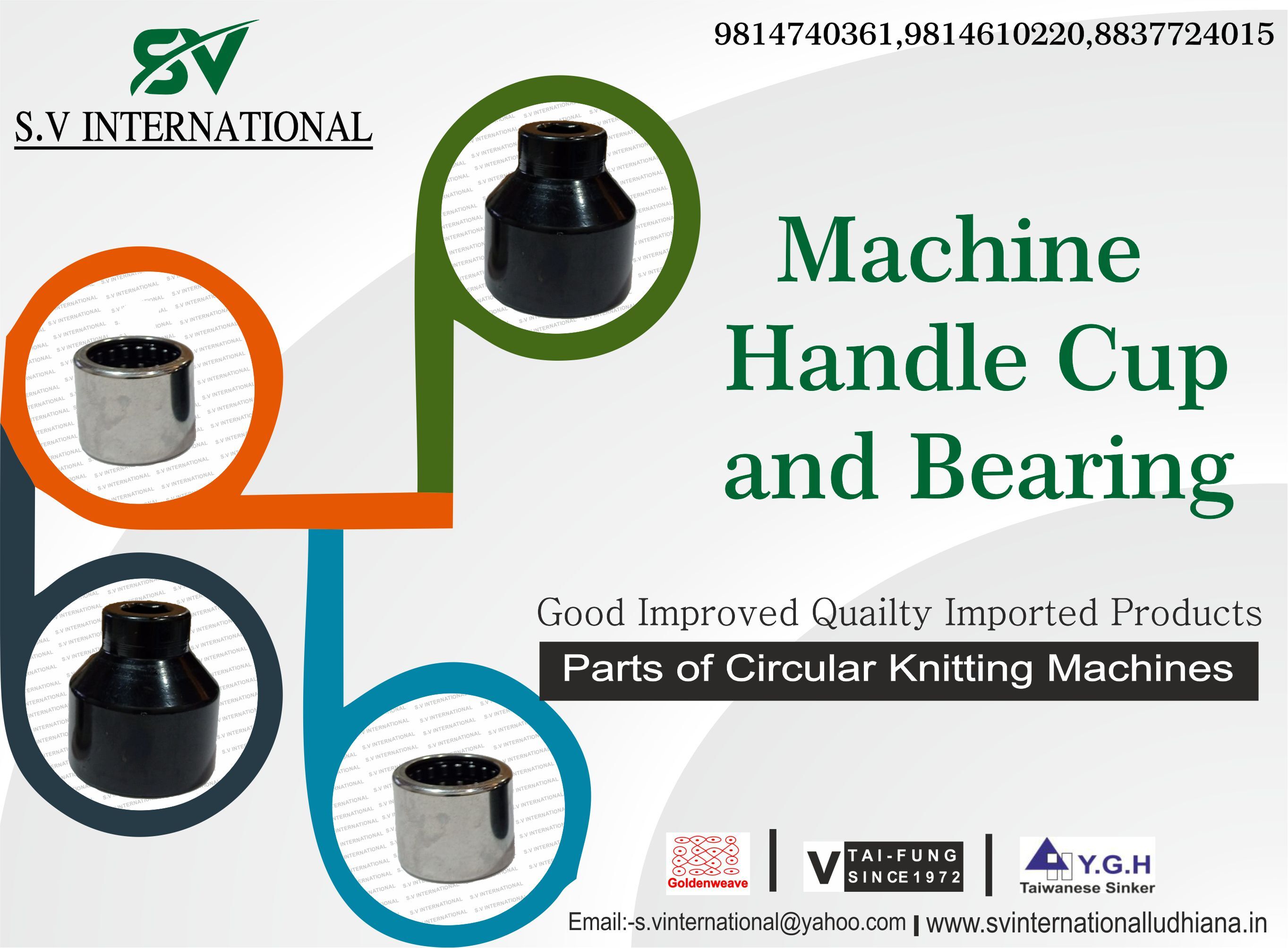 Machine Handle Cup And Bearing