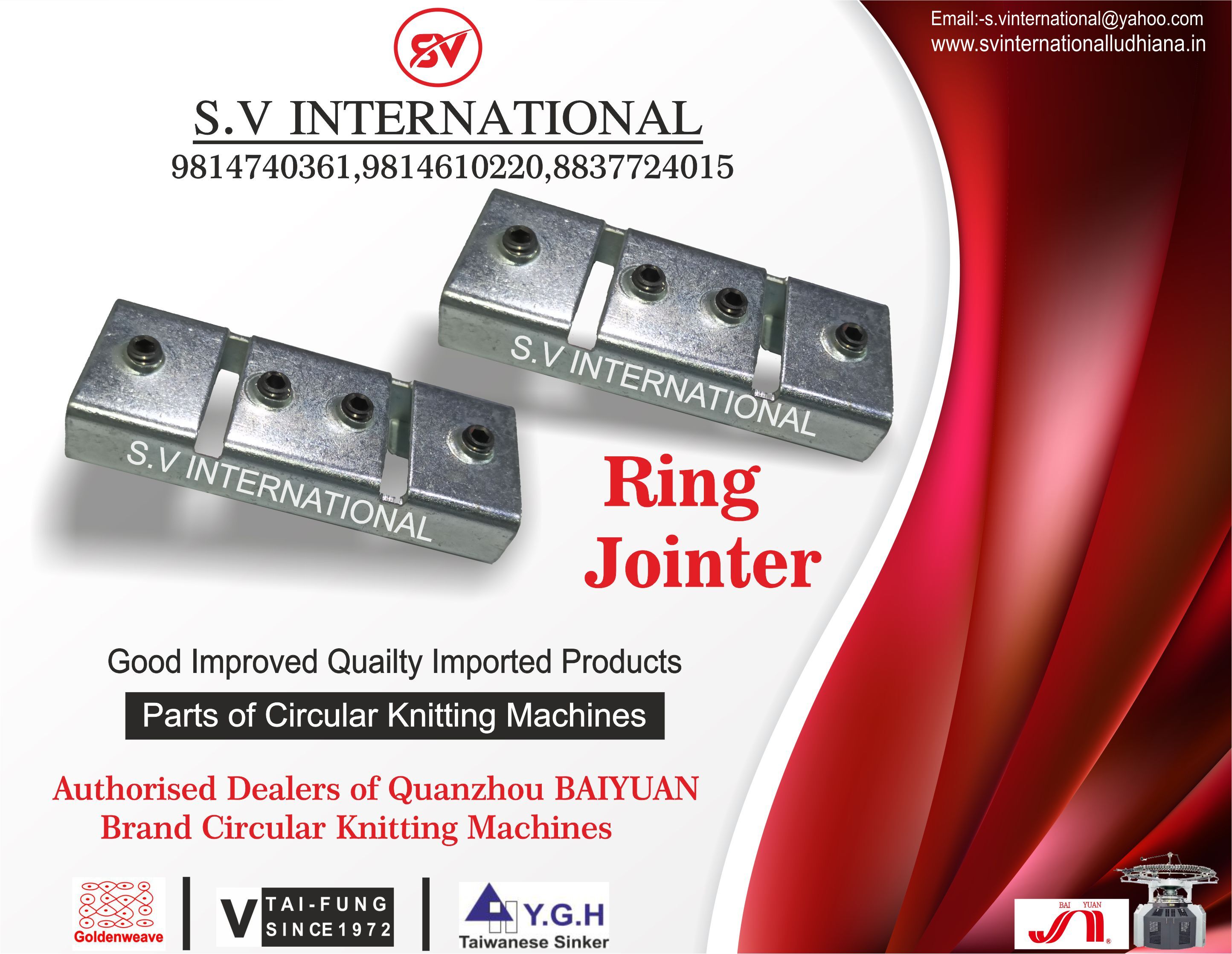 Ring Jointer - Aluminum, 2x1x0.5 Inch | Cost-effective, Durable, Easy To Use, Efficient, Long-lasting, Precise, Reliable, Strong, Anodized Finish
