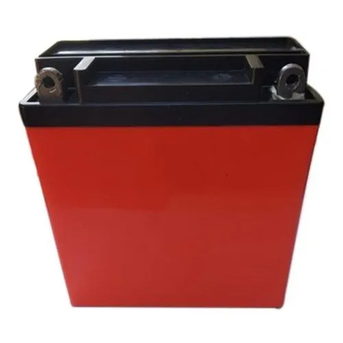 Vrla Battery Container - Abs Plastic, 5 A & 12 V Compatibility, Red & Black | Corrosion Protection, Industrial Grade, Lightweight Design