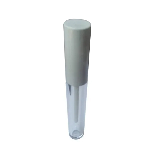 Round Liquid Lipstick Containers - Plastic, 6 Inch Length, 0.5 Inch Diameter, 20 Gms Weight, 6ml Capacity | Square Box Packaging, Multiple Sizes Available