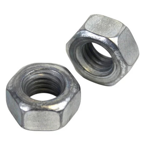 Lock Nuts - Stainless Steel, Galvanized Finish, Hex Shape | High Quality, Corrosion Resistant, Various Sizes & Grades Available