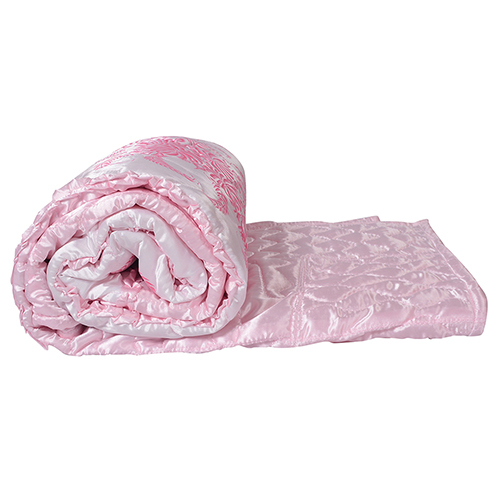 4pc गुलाबी बिस्तर सेट