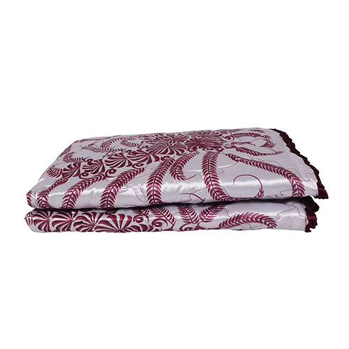 Washable 4pc Maroon Bedding Set