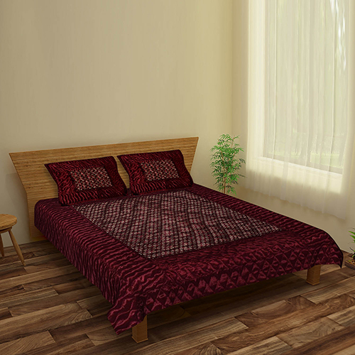 Washable 8pc Maroon Bedding Set