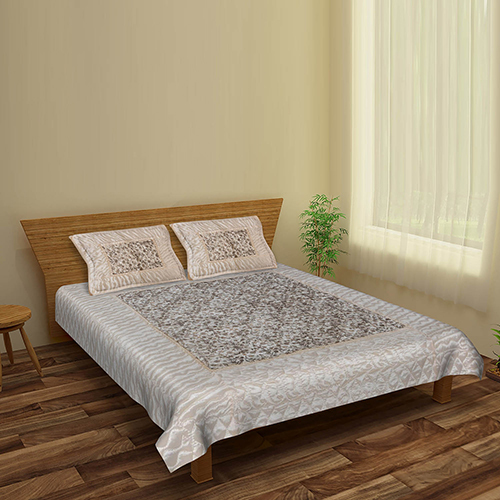 Washable 8pc Beige Bedding Set
