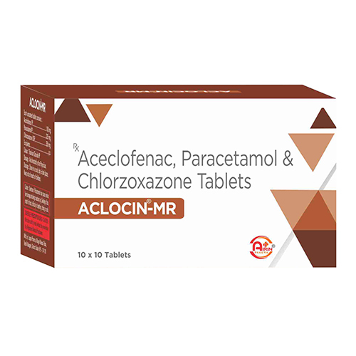 Aceclofenac Paracetamol And Chlorzoxazone Tablets General Medicines