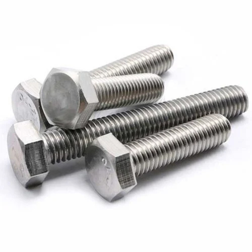 Ss Hex Bolt - Mild Steel, Galvanized Finish, Different Sizes Available | High Quality, Industrial Usage, Corrosion Resistant, Hex Shape