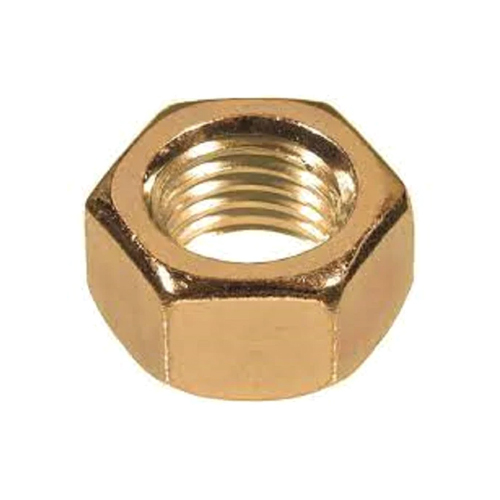 Brass Hex Polished Nuts - Brass, Nominal Thread Size Larger Than 1-1/2", Polished Surface, Zinc Coated | High Quality, Corrosion Resistance, Various Sizes Available