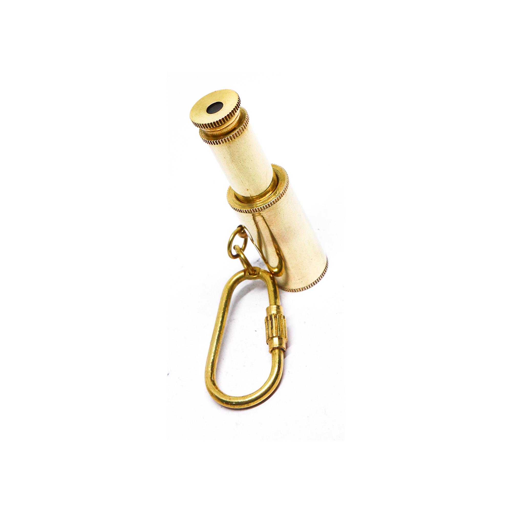 Handmade Mini Pocket Telescope Key Chain Vintage Keychain Brass Keychain Nautical Keychain Telescope