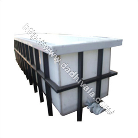 Strip Pickling Tank - Polypropylene Construction, Up To 40 Feet Long - White Finish, Durable Design