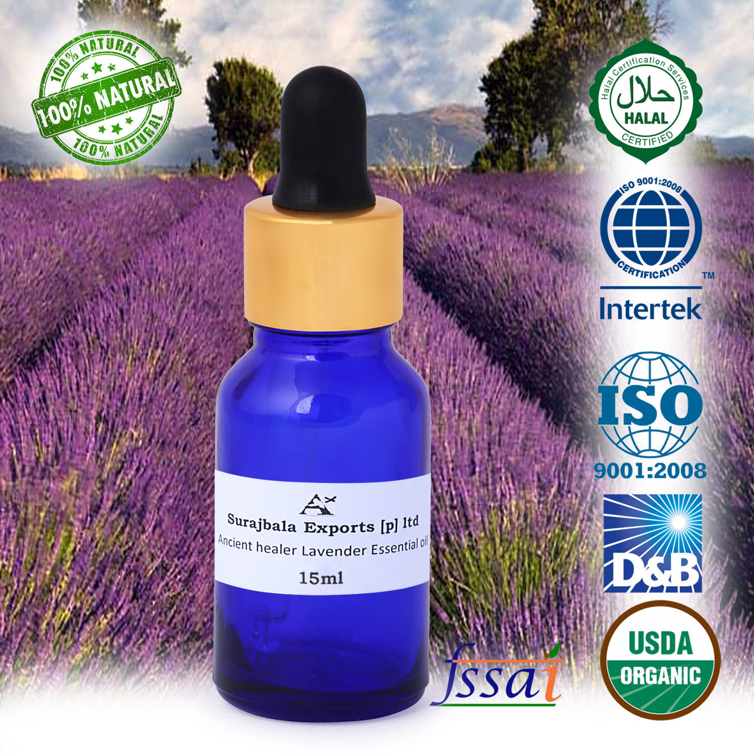1000 Ml Lavender Essential Oil Age Group: All Age Group