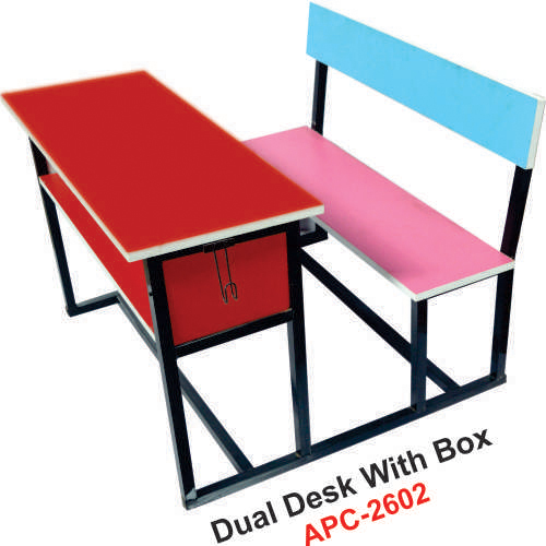 Dual Desk With Box 2602 1st To 5th