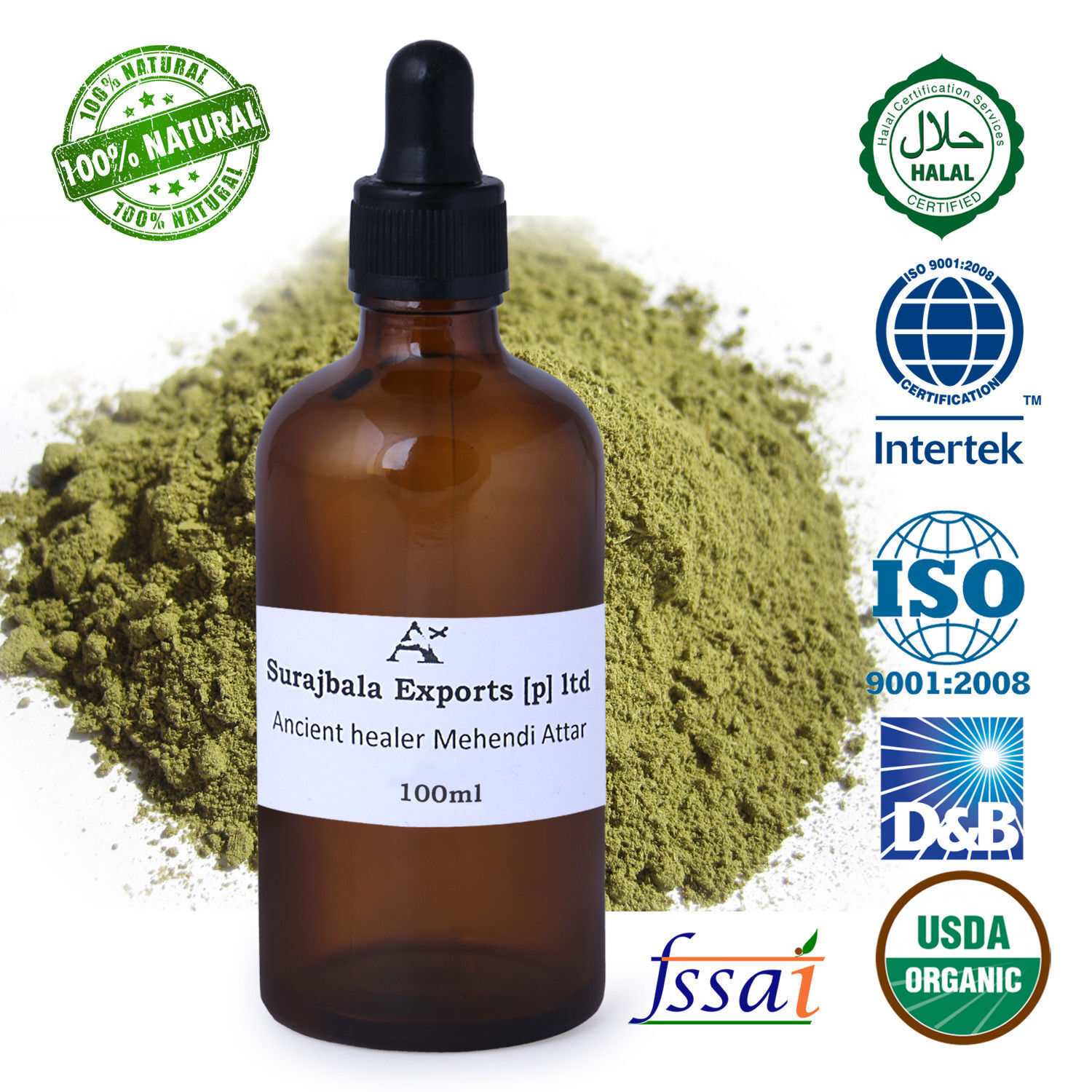 Aroma Oil Mehendi Attar 1000 Ml