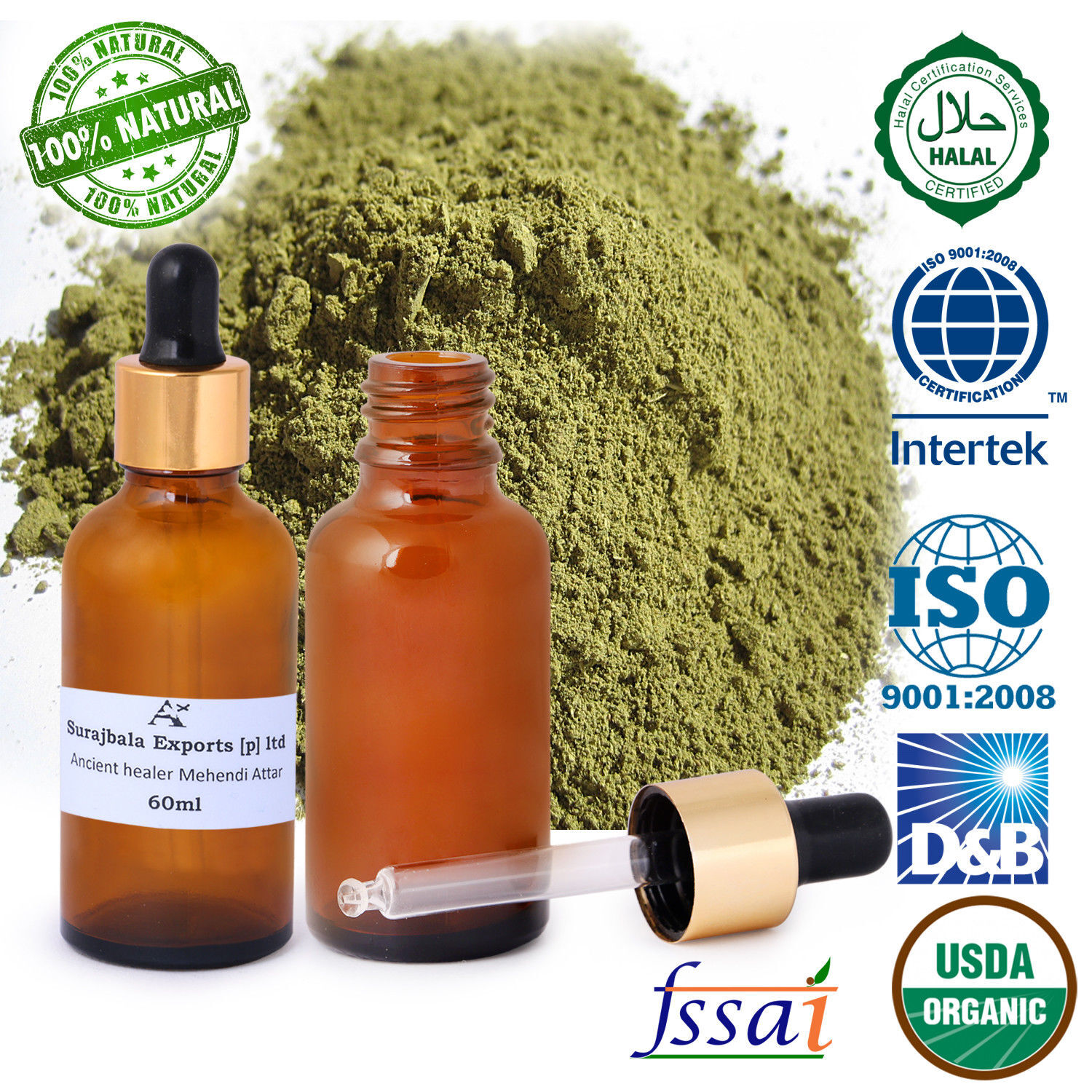 Aroma Oil Mehendi Attar 1000 Ml