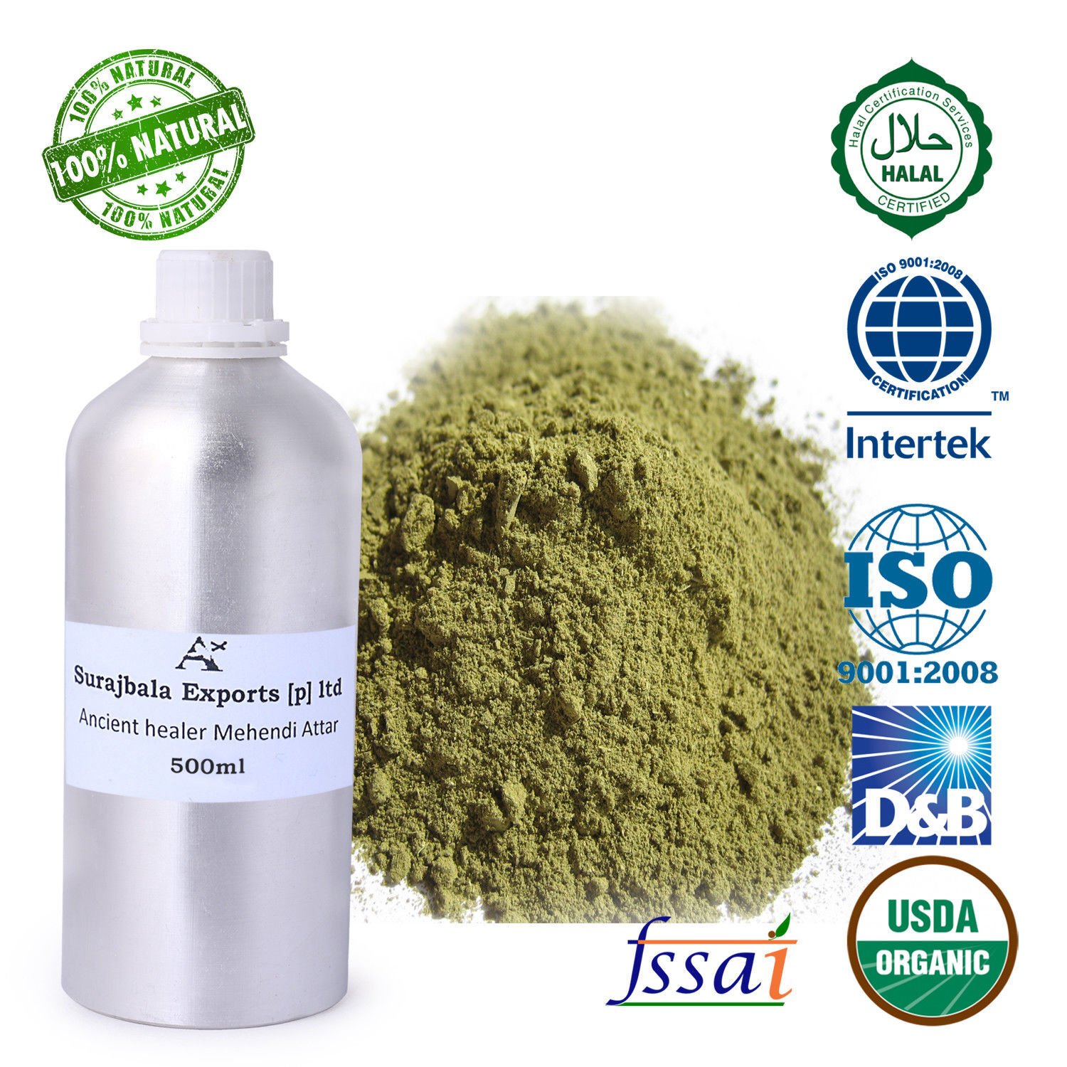 Aroma Oil Mehendi Attar 1000 Ml