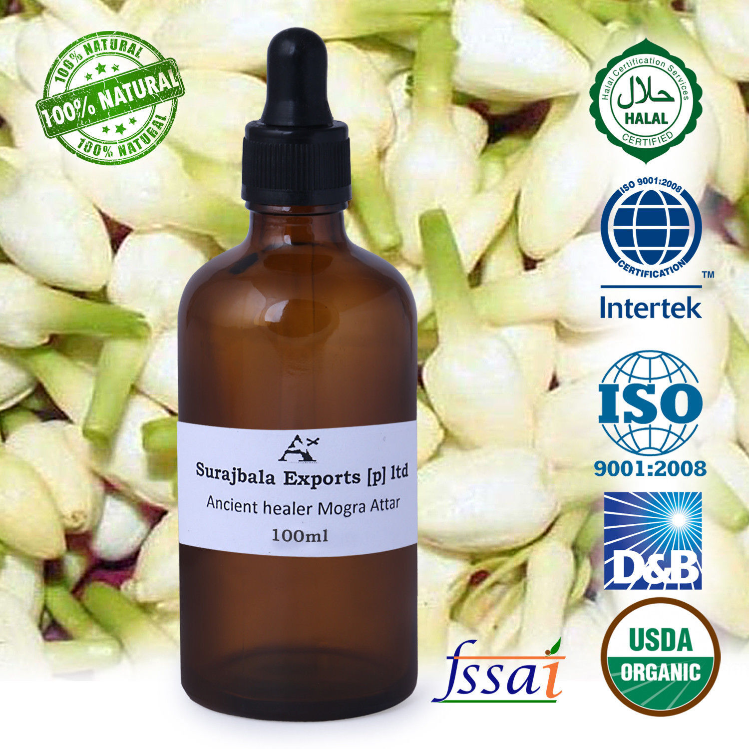 Air Fresheners Mogra Attar 1000 Ml