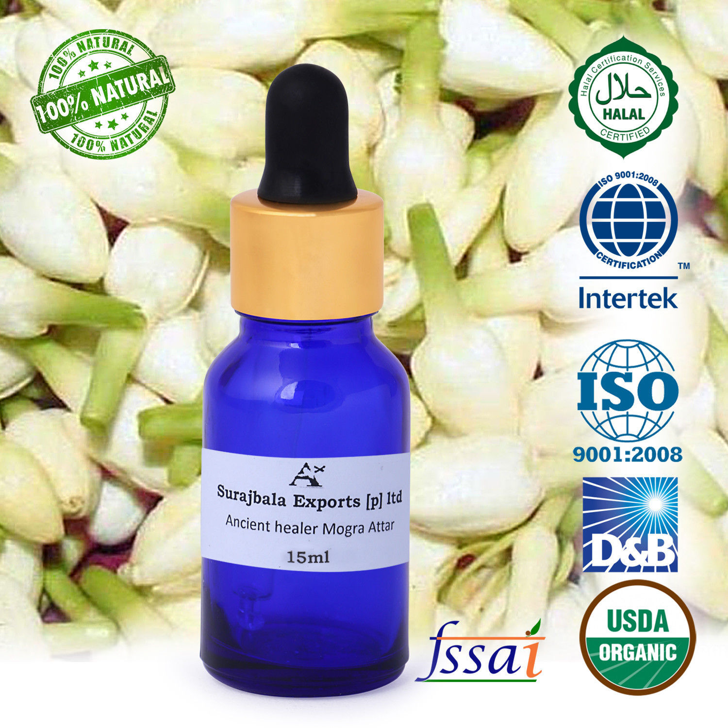 Air Fresheners Mogra Attar 1000 Ml