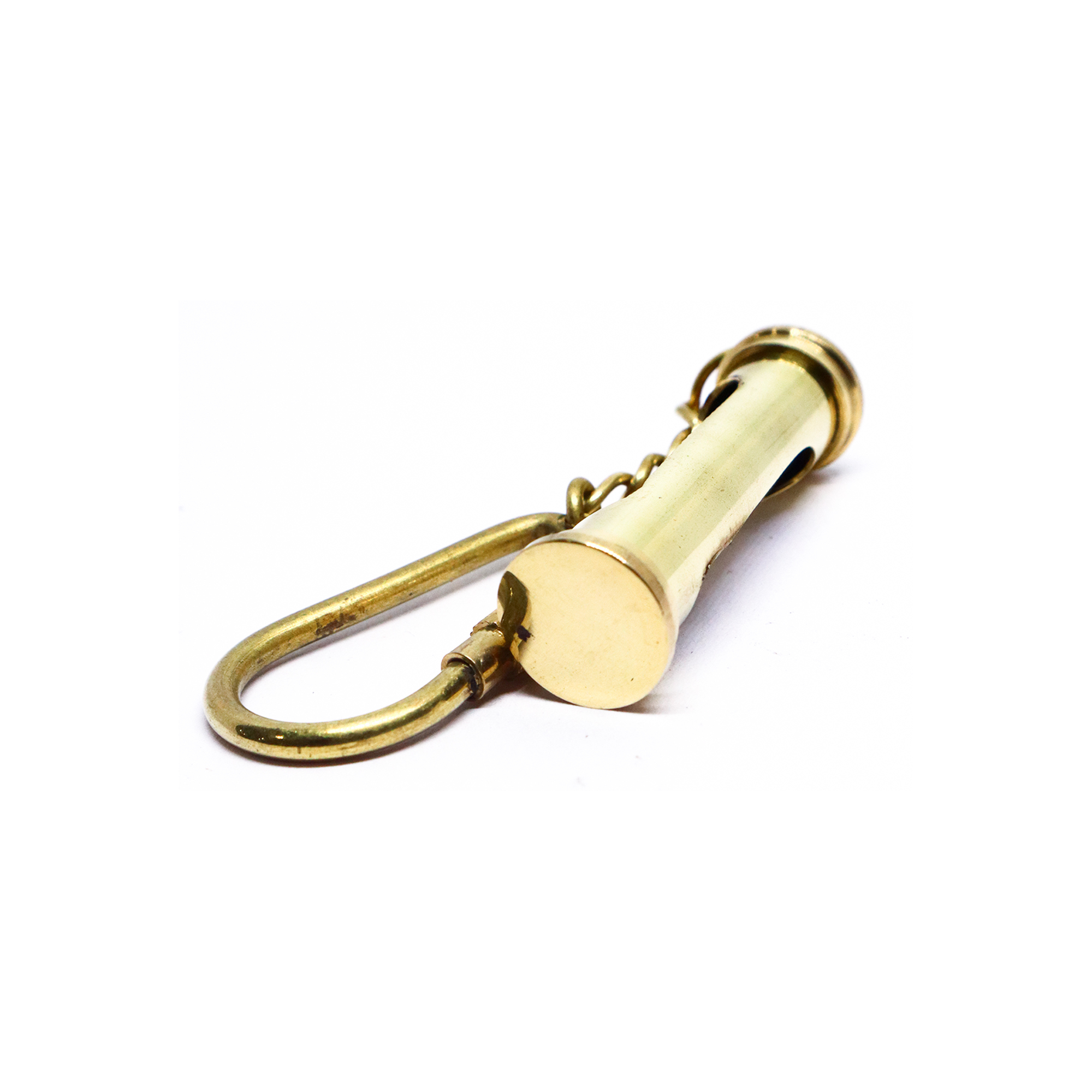 Brass Shiny Sand Timer Key Chain Nautical Keyring Handmade Mini Sand Hourglass Gift