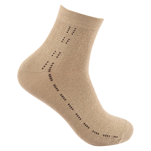 Mens Half Terry Ankle Socks - Cotton Blend, All Season , Washable Comfort And Versatile Design For Everyday Wear