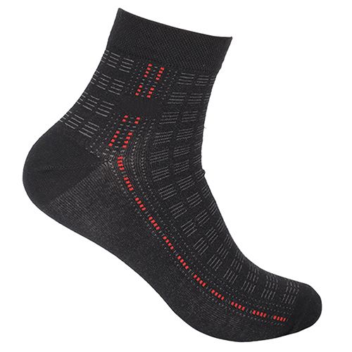 Mens Half Terry Ankle Socks - Cotton Blend, All Season , Washable Comfort And Versatile Design For Everyday Wear