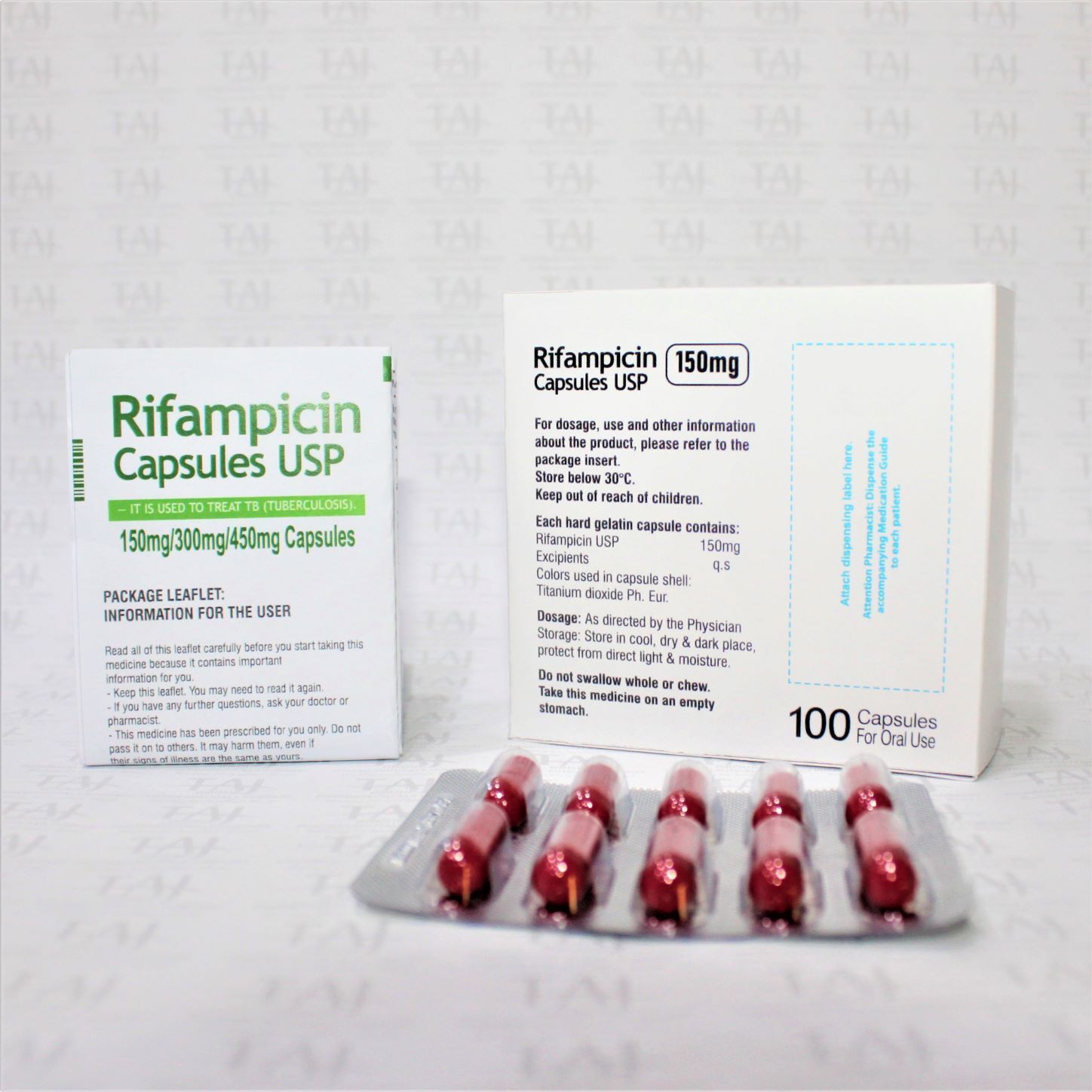 Rifampicin Capsules Usp 150mg Expiration Date: 3 Years