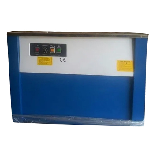 सेमी-ऑटोमैटिक माइल्ड स्टील सेमी ऑटोमैटिक बॉक्स स्ट्रैपिंग मशीन