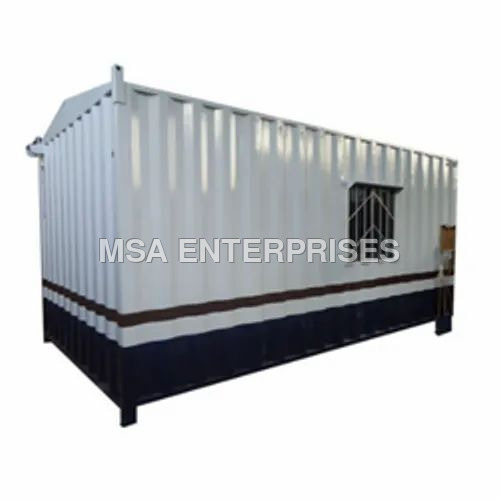 Fully Portable Cabin - Steel Construction , Versatile White Booth, House, Office Solutions